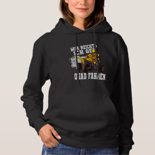 Quad Driver Offroad Biker Atv Quad Driver Hoodie