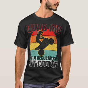 Quad Kid Quad Bike Rider Four Wheeler T-Shirt