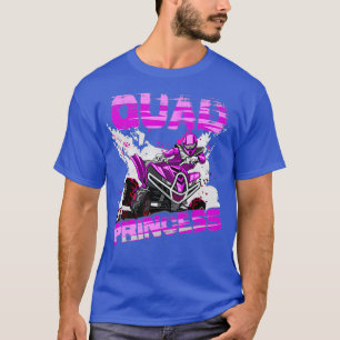 Quad Princess ATV 4 Wheeler Quad Offroad Mud MX T-Shirt