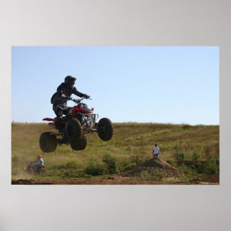 quad racing poster