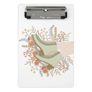 Quad Skating mini clipboard