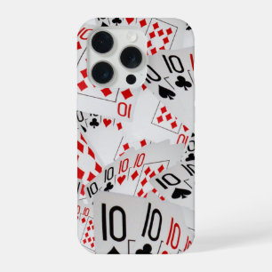 Quad Tens In A Layered Pattern, iPhone 15 Pro Case