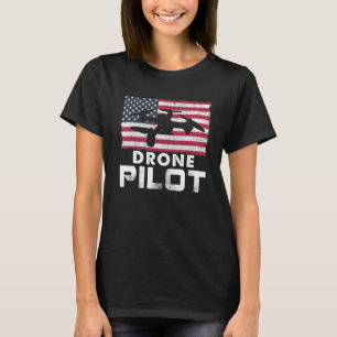 Quadcopter Fpv Rpv Drone Racer Fpv Pilot Freestyle T-Shirt
