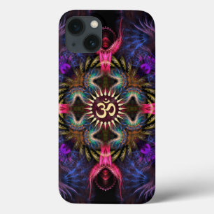 Quadra Angels Fractal Art Aum  iPhone 13 Case