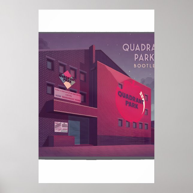 Quadrant Park Nightclub Bootle Poster (Front)