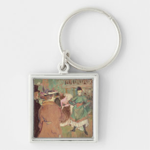 Quadrille at the Rouge, 1892 Key Ring