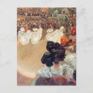 Quadrille au bal Tabarin   Louis Abel-Truchet Postcard