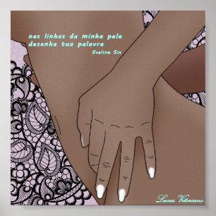 Quadro erótico poster