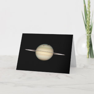 Quadruple Saturn Moon Transit Card
