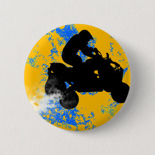 quads. 6 cm round badge