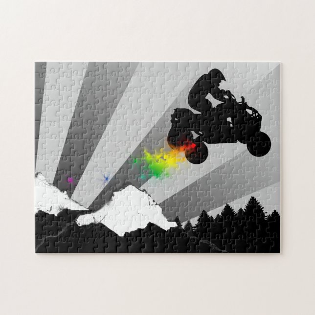 quads : dirt trail jigsaw puzzle (Horizontal)