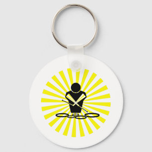QUADS - SUN BURST - POW BANG - WOW - TENORS! KEY RING