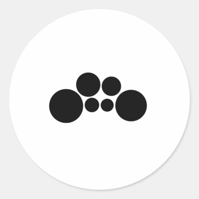 Quads - Two spocks Classic Round Sticker (Front)