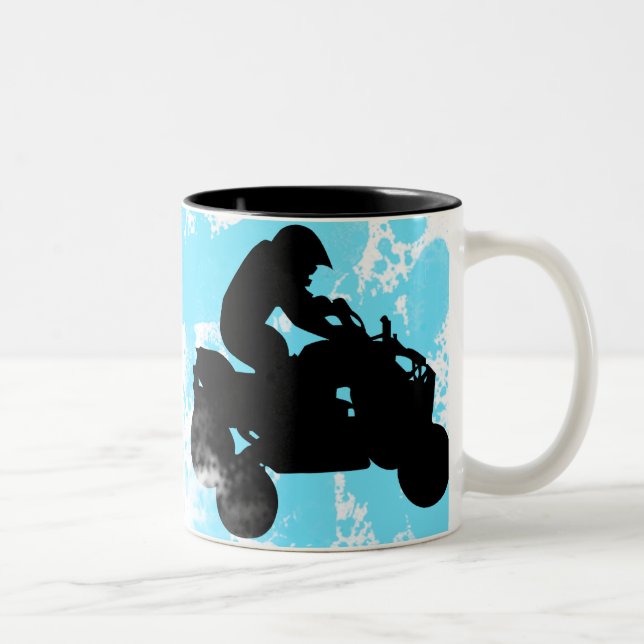 quads. Two-Tone coffee mug (Right)