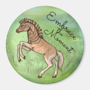 Quagga "Embrace the moment" Magnet