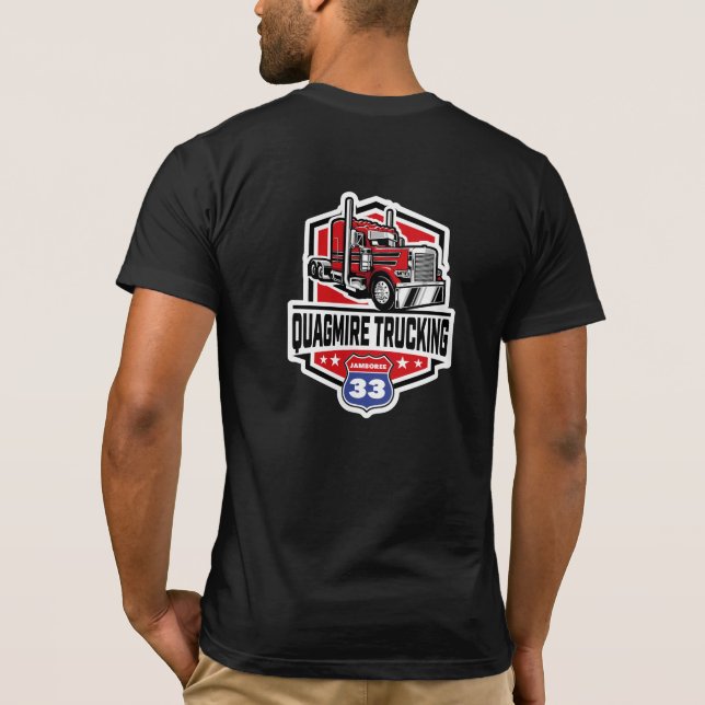 Quagmire Trucking T-Shirt (Back)