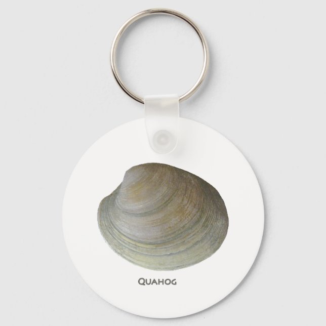 Quahog Clam Key Ring (Front)
