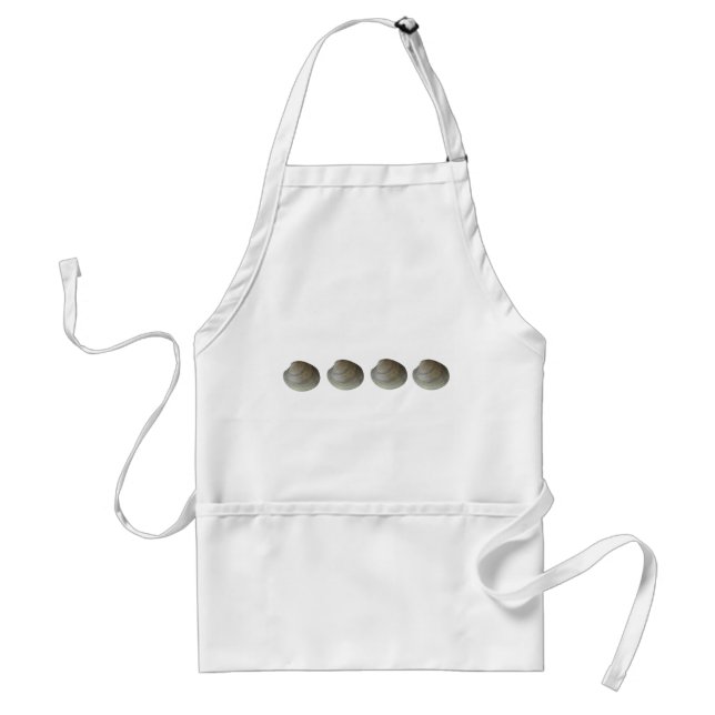 Quahog Clams Logo Standard Apron (Front)