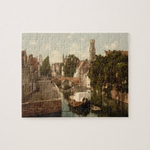 Quai Vert, Bruges Belgium Jigsaw Puzzle