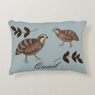 Quail and Sprig ACCENT PILLOW