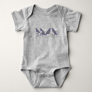 Quail Baby Bodysuit