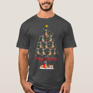 Quail Bird Lover Xmas Matching Santa Quail Christm T-Shirt