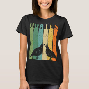 Quail Bird Species Ornamental Quail Farmer _1  T-Shirt