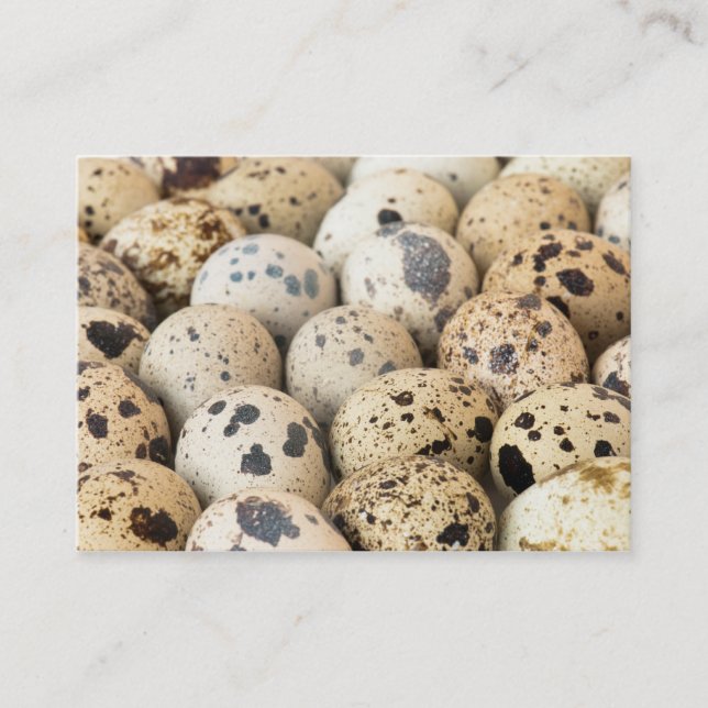 Quail Eggs Business Card (Front)