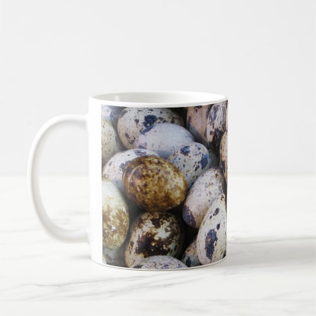 Quail Eggs Coffee Mug (Left)