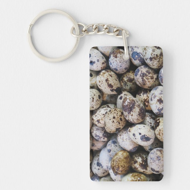 Quail Eggs Key Ring (Front)