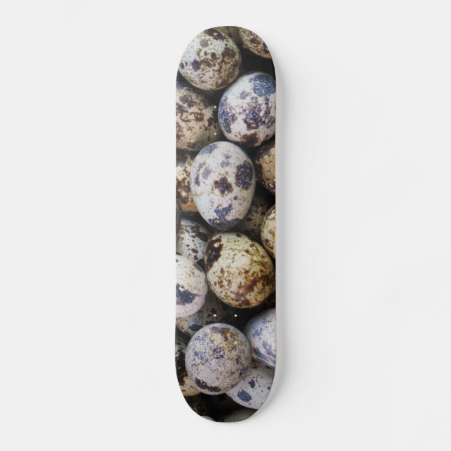 Quail Eggs Skateboard (Front)