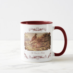 Quail Family Coffee Mug