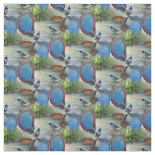 Quail Garden Fabric