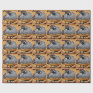 Quail Gift Wrapping Paper
