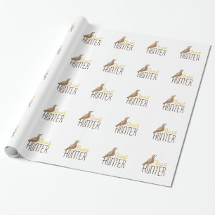 Quail Hunter Wrapping Paper