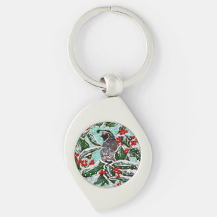 Quail Key Chain