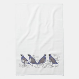Quail Kitchen Towel