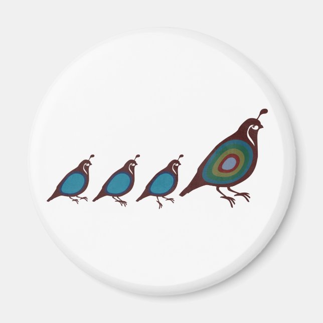 Quail Magnet (Front)