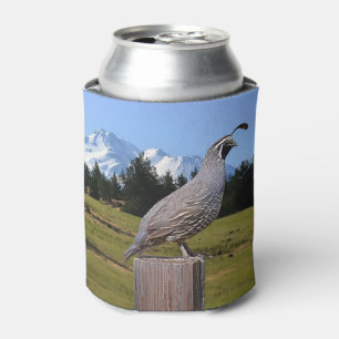 QUAIL ON DREAM POINT CAN COOLER