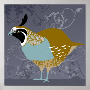 Quail Poster