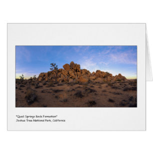 " Quail Springs Rock Formation "