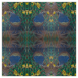 Quail " What are you doing?" Fabric