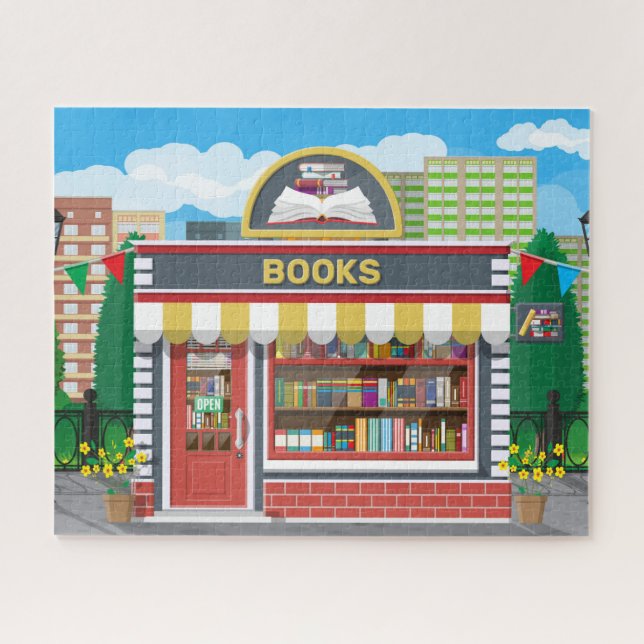 Quaint Bookstore Puzzle (Horizontal)