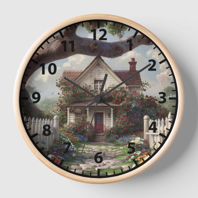 Quaint house clock (Front)