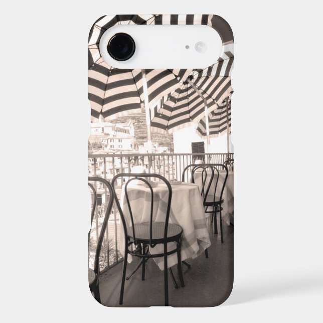 Quaint restaurant balcony, Italy Case-Mate iPhone Case (Back)