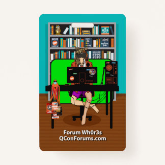 Quakecon 2020 Forum Wh0r3s Badge ID Badge