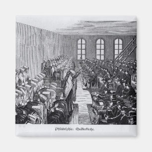 Quaker Meeting, Philadelphia Magnet