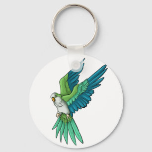 Quaker Parrot Products Key Ring