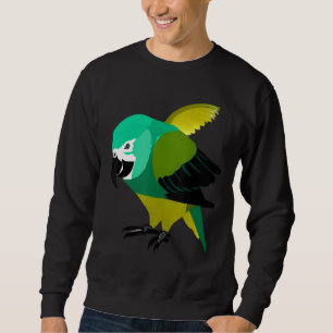 Quaker Parrots birds animals pet  Party quotes Fam Sweatshirt