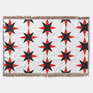 Quaker Star Throw Blanket